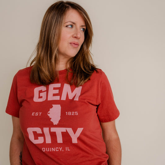 Apparel | Tee | Gem City Rust