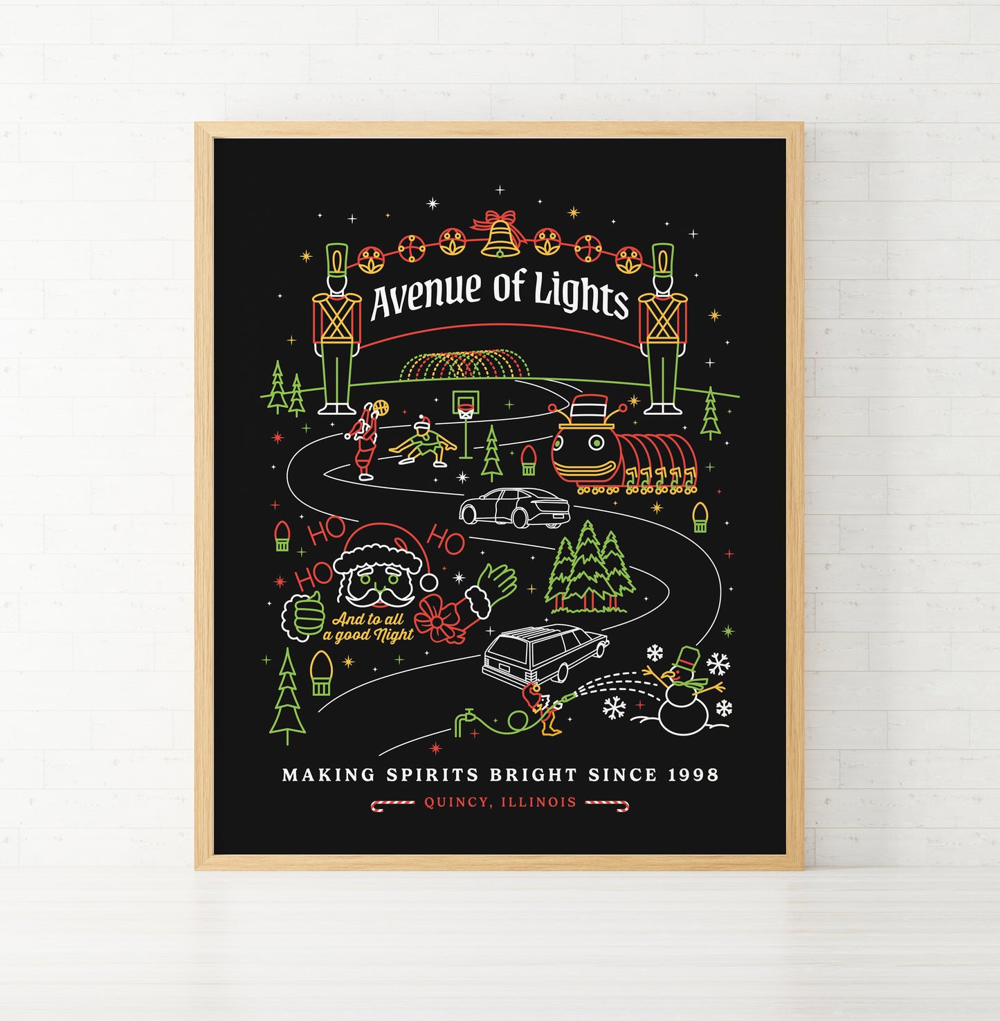 Print | Avenue of Lights