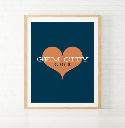 Print | Gem City Love