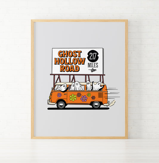 Print | Ghost Hollow Road