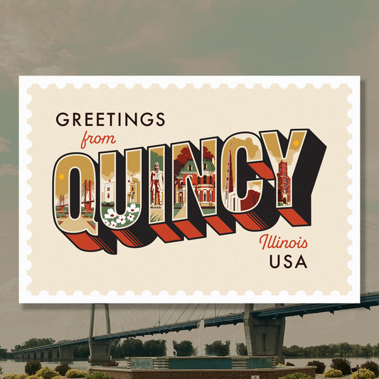 Card | Greetings from Quincy