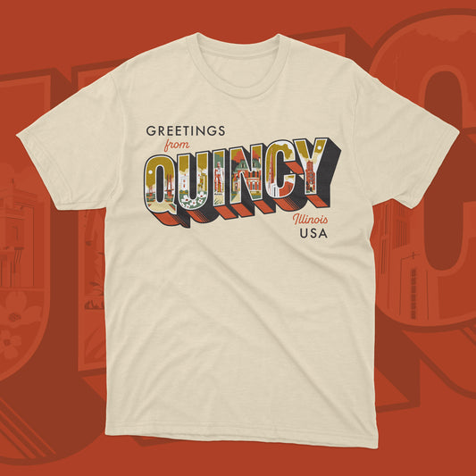 Apparel | Tee | Greetings from Quincy