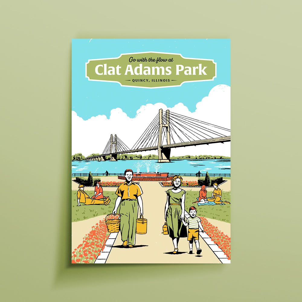 Print | Clat Adams Park