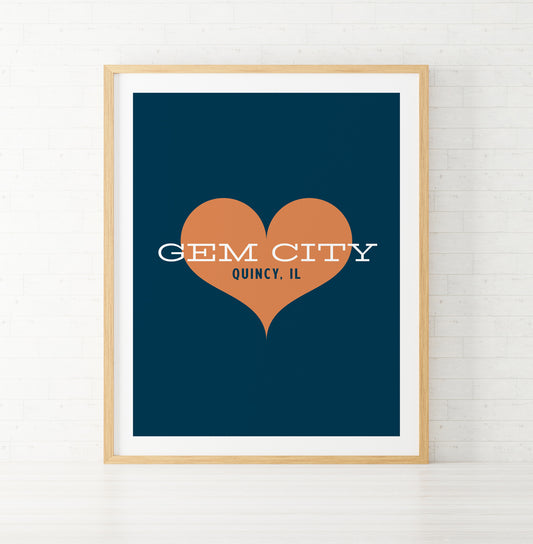 Print | Gem City Love