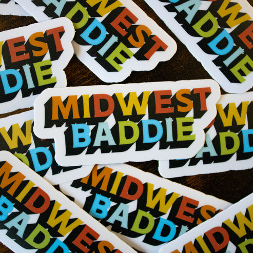 Sticker | Midwest Baddie – Golden Collective