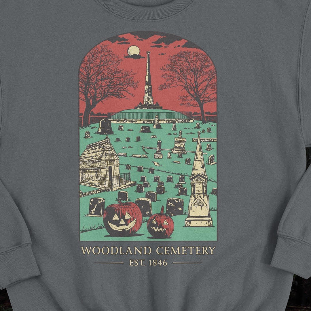 Apparel | Sweatshirt | Woodland Cemetery